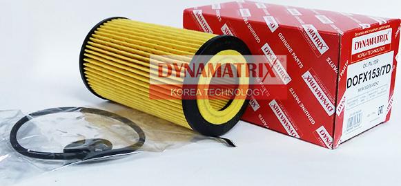 Dynamatrix DOFX153/7D - Масляний фільтр autocars.com.ua