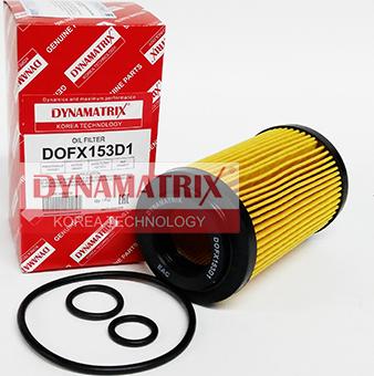 Dynamatrix DOFX153D1 - Масляный фильтр avtokuzovplus.com.ua
