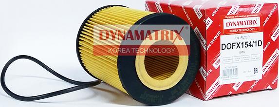 Dynamatrix DOFX154/1D - Масляный фильтр avtokuzovplus.com.ua
