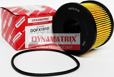 Dynamatrix DOFX191D - Масляный фильтр avtokuzovplus.com.ua