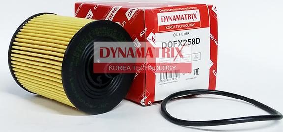 Dynamatrix DOFX258D - Масляний фільтр autocars.com.ua