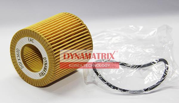 Dynamatrix DOFX360D - Масляный фильтр avtokuzovplus.com.ua