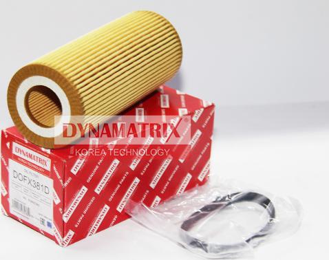 Dynamatrix DOFX381D - Масляный фильтр avtokuzovplus.com.ua