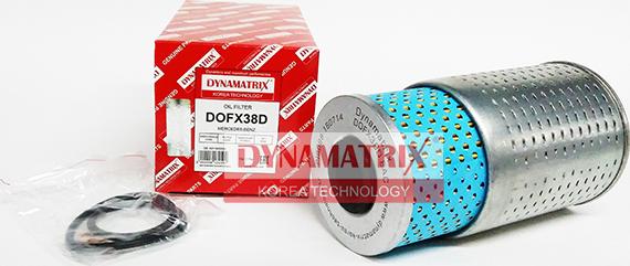 Dynamatrix DOFX38D - Масляний фільтр autocars.com.ua