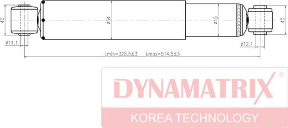 Dynamatrix DSA441081 - Амортизатор autodnr.net