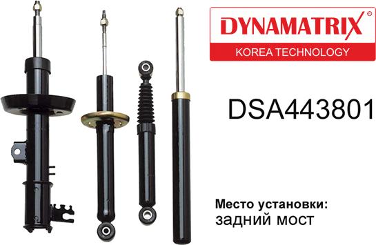 Dynamatrix DSA443801 - Амортизатор autocars.com.ua