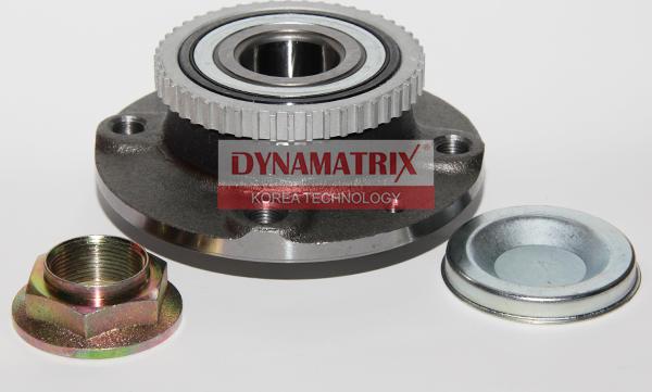 Dynamatrix DWH3478 - Комплект підшипника маточини колеса autocars.com.ua