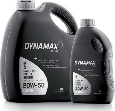Dynamax SL PLUS 20W-50 - Моторное масло autodnr.net