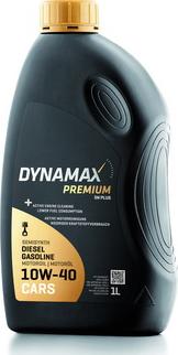 Dynamax 502647 - Масло моторне DYNAMAX PREMIUM SN PLUS 10W40 1L autocars.com.ua
