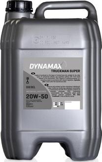 Dynamax TRUCKMAN SUPER 20W-50 - Моторне масло autocars.com.ua