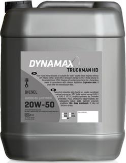 Dynamax TRUCKMAN HD 20W-50 - Моторне масло autocars.com.ua
