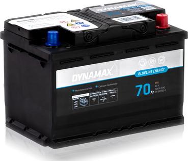 Dynamax 635214 - Стартерна акумуляторна батарея, АКБ autocars.com.ua