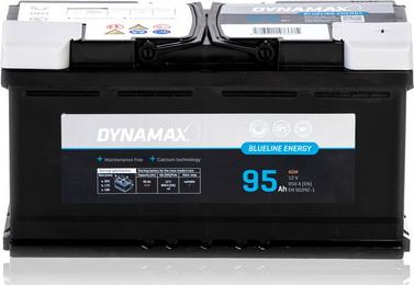 Dynamax 635217 - Стартерная аккумуляторная батарея, АКБ autodnr.net