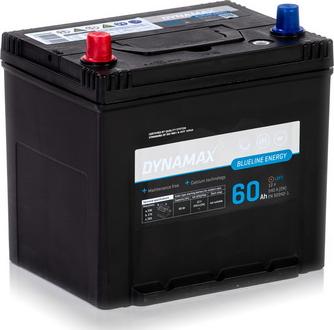 Dynamax 635220 - Стартерная аккумуляторная батарея, АКБ autodnr.net
