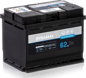 Dynamax 635518 - Стартерная аккумуляторная батарея, АКБ autodnr.net