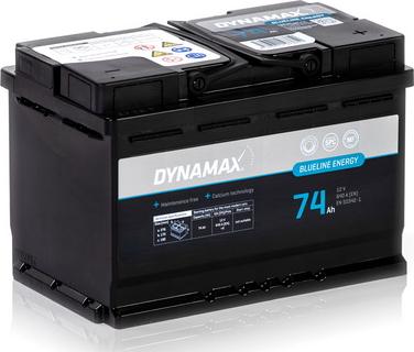 Dynamax 635519 - Стартерна акумуляторна батарея, АКБ autocars.com.ua