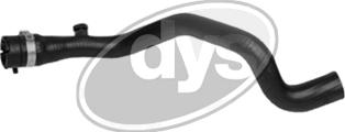 DYS 77-12412 - Шланг радіатора autocars.com.ua