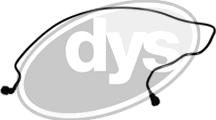 DYS 80-11502 - Трубка охолоджуючої рідини autocars.com.ua