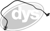 DYS 80-11504 - Шланг радіатора autocars.com.ua