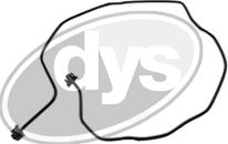 DYS 80-11536 - Шланг радіатора autocars.com.ua