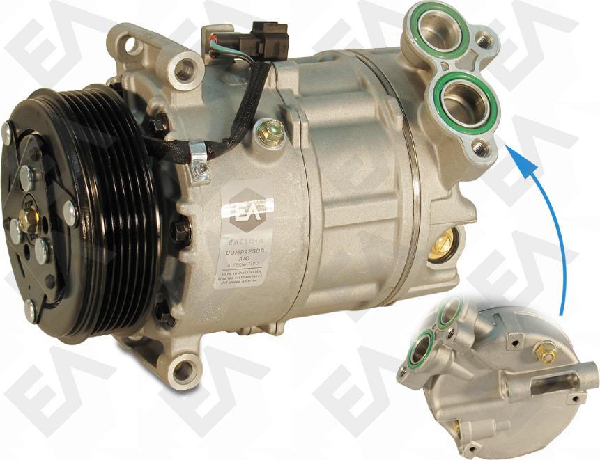 EACLIMA 20A1754A - Компресор, кондиціонер autocars.com.ua