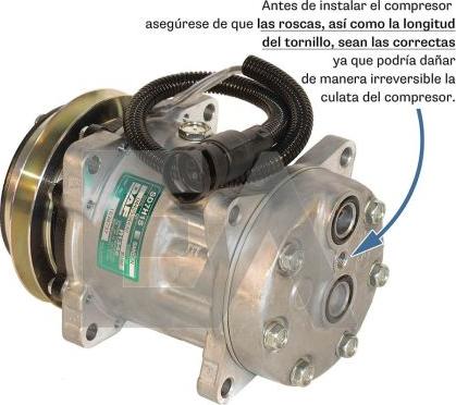 EACLIMA 20A8182 - Компресор, кондиціонер autocars.com.ua