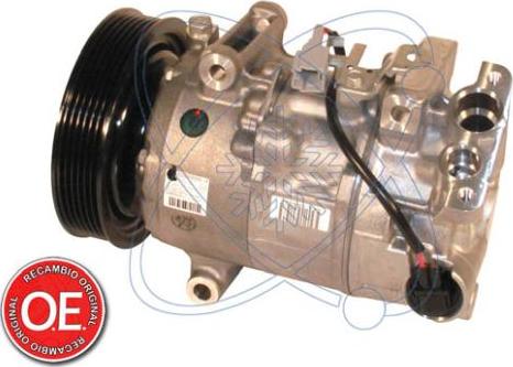 EACLIMA 20D0021 - Компресор, кондиціонер autocars.com.ua