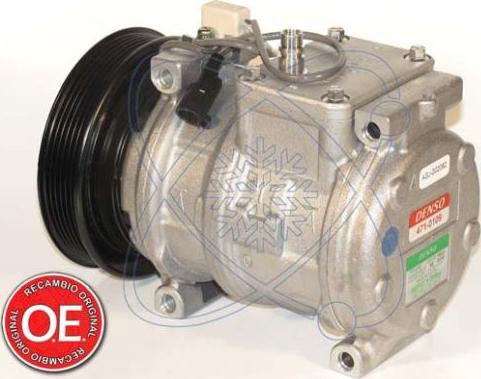 EACLIMA 20D3124 - Компресор, кондиціонер autocars.com.ua