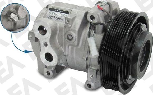 EACLIMA 20D7186 - Компресор, кондиціонер autocars.com.ua