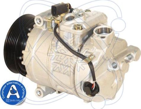 EACLIMA 20D9080A - Компресор, кондиціонер autocars.com.ua