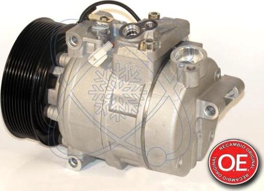 EACLIMA 20D9110 - Компресор, кондиціонер autocars.com.ua