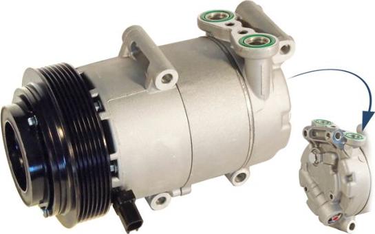 EACLIMA 20V1040A - Компресор, кондиціонер autocars.com.ua