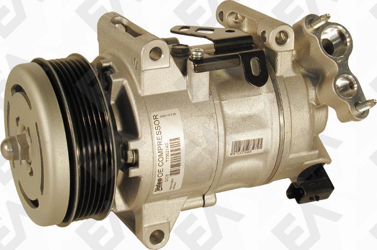 EACLIMA 20Z0108 - Компресор, кондиціонер autocars.com.ua