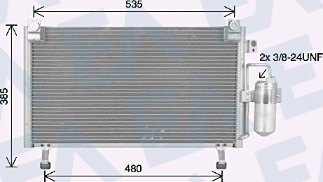 EACLIMA 30C29005 - Конденсатор, кондиціонер autocars.com.ua