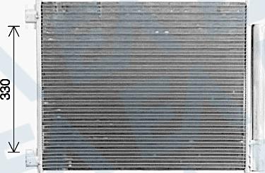 EACLIMA 30C60069 - Конденсатор, кондиціонер autocars.com.ua