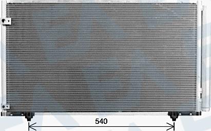 EACLIMA 30C71115 - Конденсатор, кондиціонер autocars.com.ua