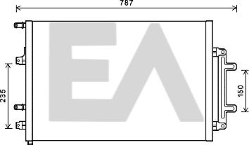 EACLIMA 31R02011 - Радіатор, охолодження двигуна autocars.com.ua