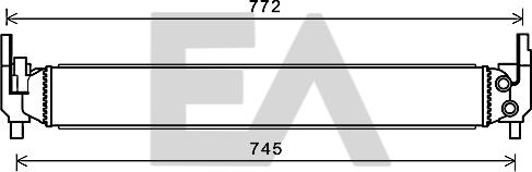 EACLIMA 31R02014 - Радіатор, охолодження двигуна autocars.com.ua
