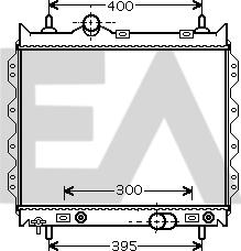 EACLIMA 31R12018 - Радіатор, охолодження двигуна autocars.com.ua