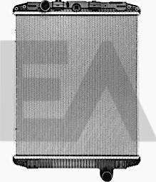 EACLIMA 31R16005 - Радіатор, охолодження двигуна autocars.com.ua