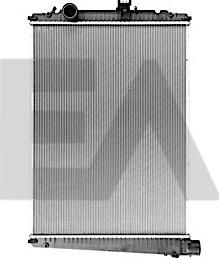 EACLIMA 31R16014 - Радіатор, охолодження двигуна autocars.com.ua