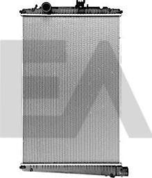 EACLIMA 31R16016 - Радіатор, охолодження двигуна autocars.com.ua