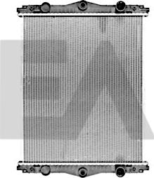 EACLIMA 31R16020 - Радіатор, охолодження двигуна autocars.com.ua