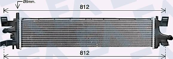 EACLIMA 31R22141 - Радіатор, охолодження двигуна autocars.com.ua