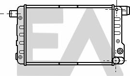 EACLIMA 31R25083 - Радіатор, охолодження двигуна autocars.com.ua