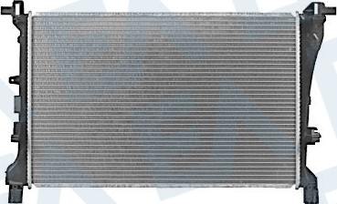EACLIMA 31R25153 - Радіатор, охолодження двигуна autocars.com.ua