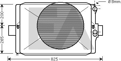 EACLIMA 31R30013 - Радіатор, охолодження двигуна autocars.com.ua