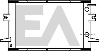 EACLIMA 31R30015 - Радіатор, охолодження двигуна autocars.com.ua