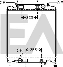 EACLIMA 31R30030 - Радіатор, охолодження двигуна autocars.com.ua