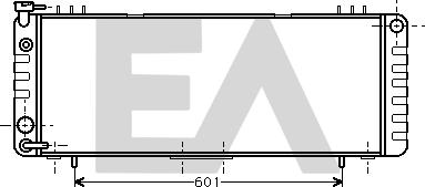 EACLIMA 31R33002 - Радіатор, охолодження двигуна autocars.com.ua